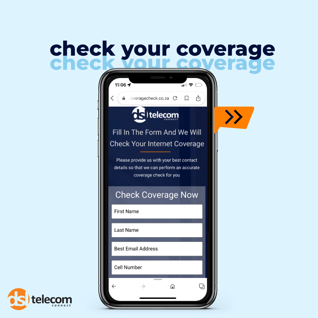 DslTelecom's tweet image. Do you want to check which internet services your address is covered for? 😎💪

Click here to complete your coverage check 👉 coveragecheck.co.za

#dsltelecom #checkyourcoverage