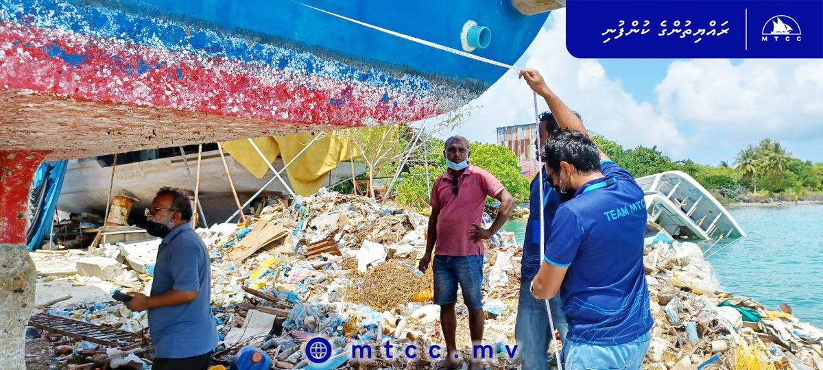 MTCCPlc's tweet photo. Team @MTCCkashavaru inspecting vessels at Addu Slipway.
#yanmarmarine #suzukimarine #castrol #ppgcoating https://t.co/RQXitJOXL9