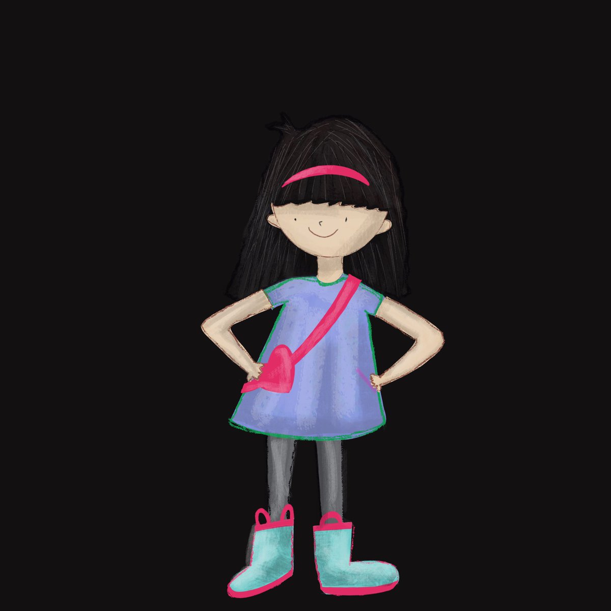 Behind the scene.The original sketch of first Heyah 🌈.#NFT #web3 #heyatribe #heyahkids #NFTcollection #edtechchat