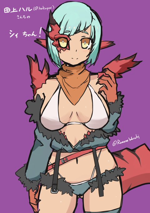 よその子関連!
 #今月描いた絵を晒そう #うちの子 #らむわらあーと 