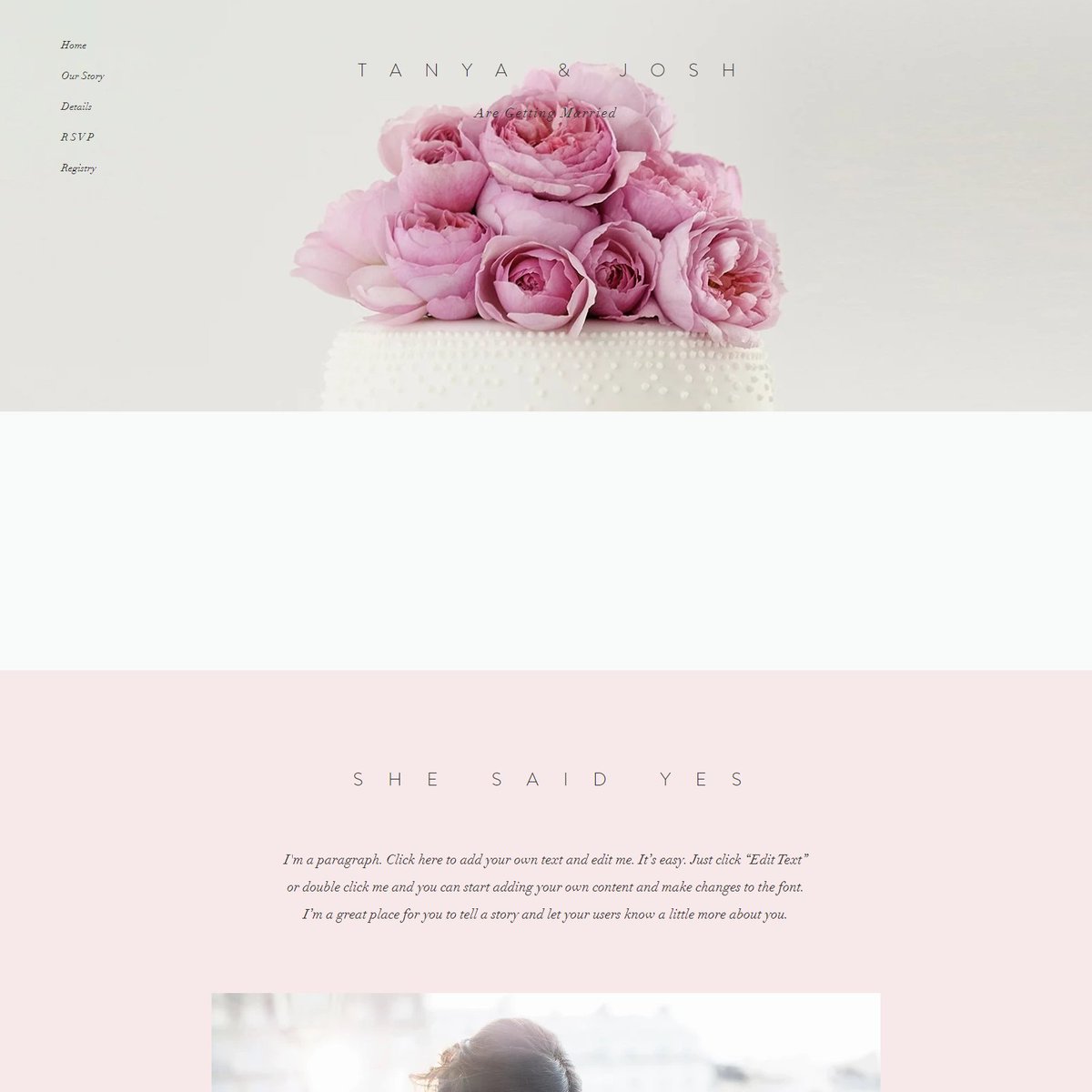 Love is in the air with this classically designed wedding invite websites. Give your guests all the information they need about your big day, and do so with ease. your guests are sure to be stunned. Simply click “order” to begin bit.ly/359ibz4 #Ecommerce #Wixwebsite #wix