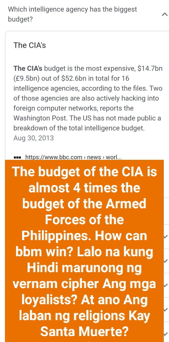 SantaSarmiento3's tweet photo. @marcosamson11 @elusive_honey "This is what separates the CIA from the NPA: your ciphers and covert ops, if any, are weak."

BbmSara2028
Yes to puppet (anti-pedophile)

https://t.co/YdJ12CQhCX

#LenlenReveal
#AkoSiLenLen
#IpanaloNa10To https://t.co/cilglnCdWg
