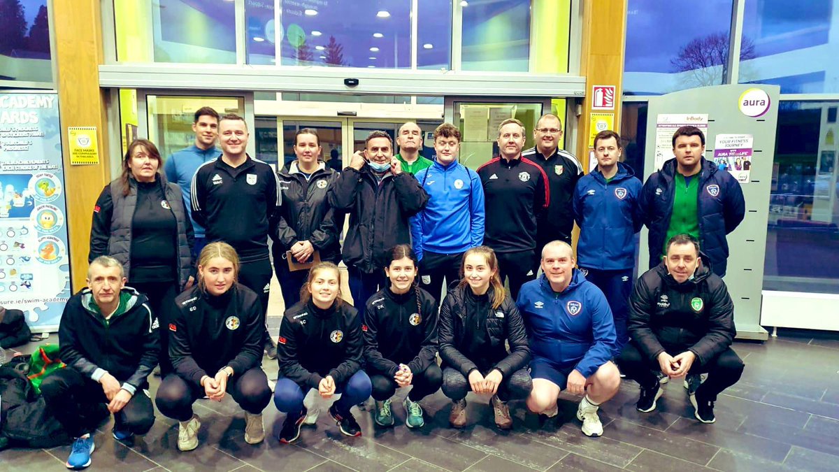 Well done to <a href="/SiiWalsh/">Simon Walsh</a> <a href="/m_perciavalle/">Martin Perciavalle</a> @GrahamKane19 for delivering a weekend of <a href="/FAIreland/">FAIreland</a> @FAICoachEd FUTSAL with coaches completing the Futsal D Licence. <a href="/Shanepbarr/">Shane Barr</a> @DinkyD69 

#FUTSAL
#lifelonglearning 
#realitybasedlearning
#learnercentred
#UEFAcoaching