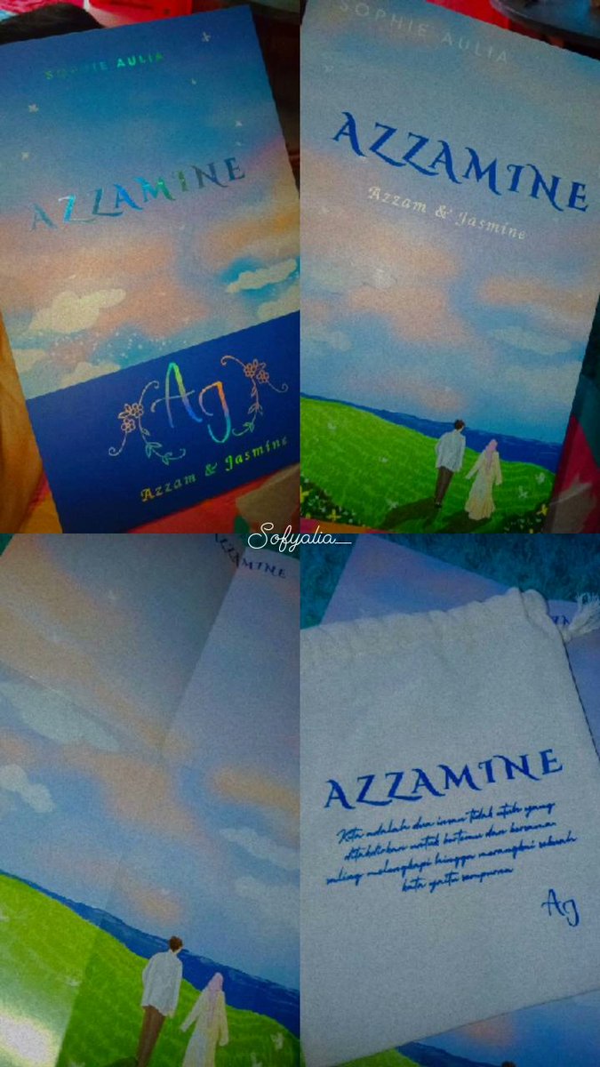 ALIASOFY's tweet photo. Akhirnya dateng jugaa, masih bisa lah ya buat kado diri sendiri 😄.
Makasiii banyak @jupiww udh buat cerita "Azzamine" ini.... 💚
#PelukAzzamine https://t.co/6xjOreOxq5