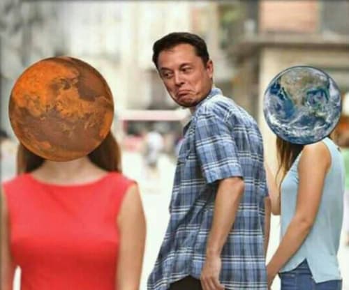 tech_waar_'s tweet image. True 😂🤣

@elonmusk
#ElonMusk #mars #earth #Tesla #space