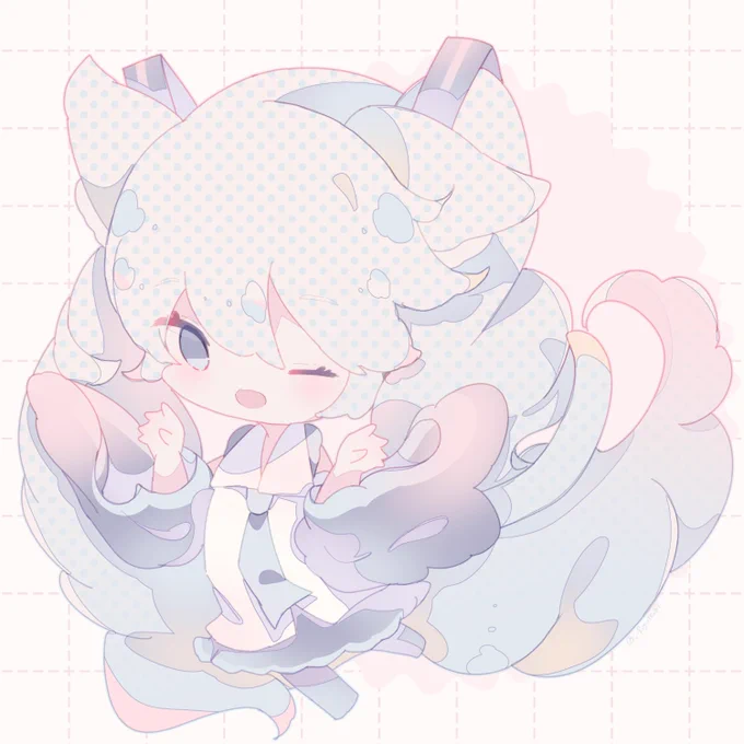 ねこみくさん
#初音ミク 