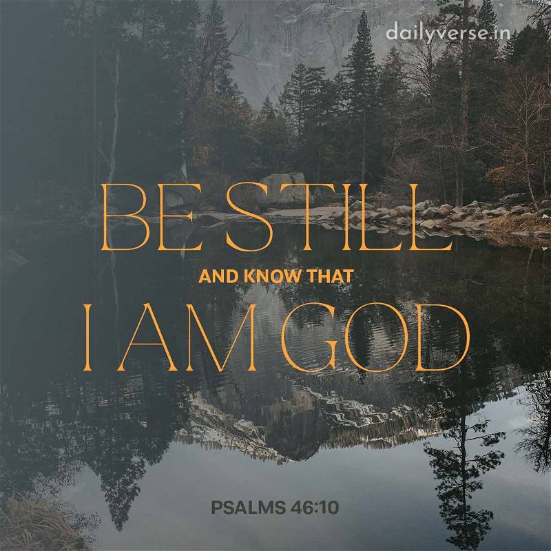 PSALM 46:10