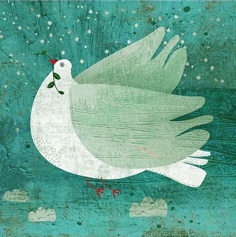 #UkraineRussiaWar #HelpUkraine
'Noah's Dove' by #EszterSchall