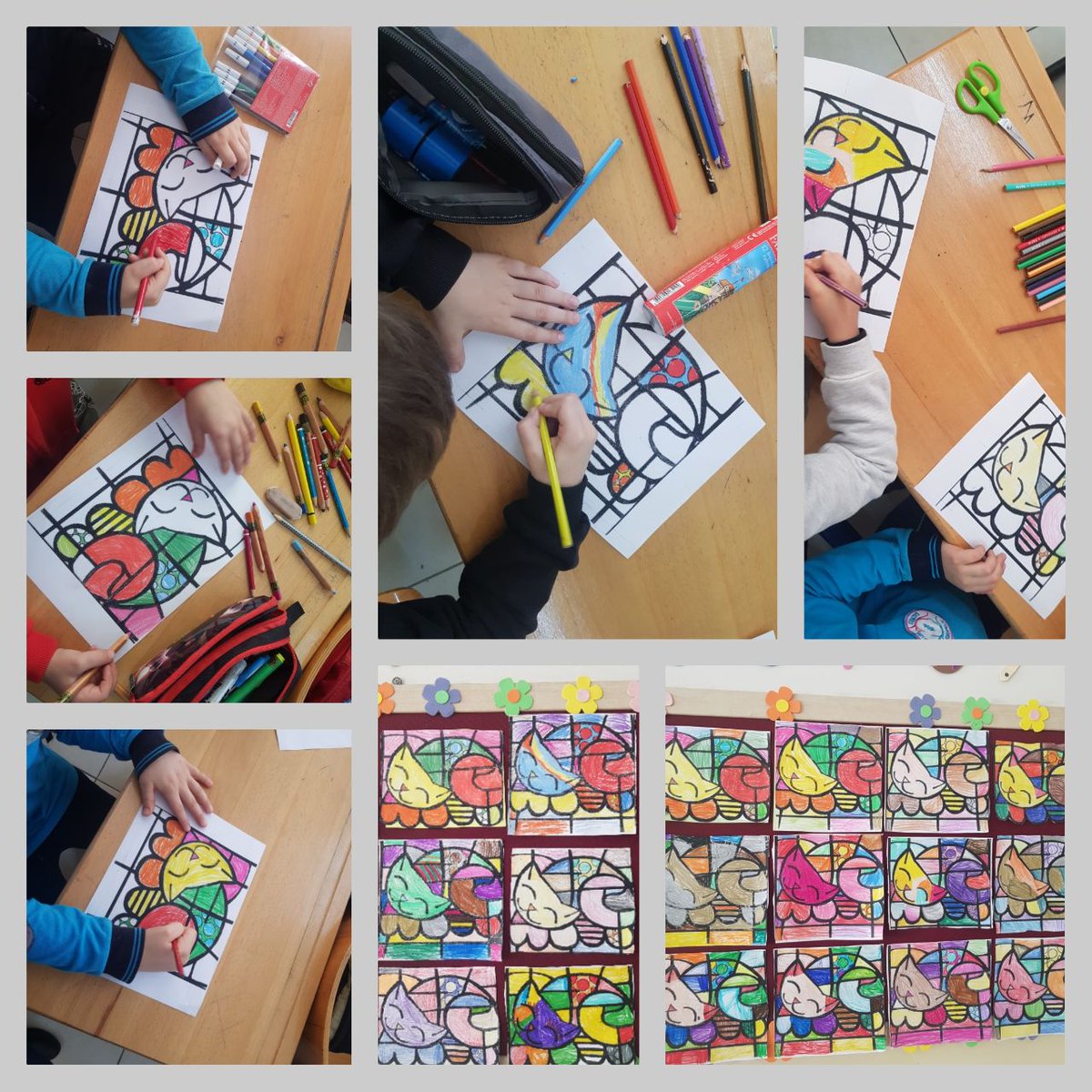 sevdaaerr1's tweet photo. Kurupelit İlkokulu 1-C SINIFI öğrencileri Fun actives e Twinning projesi kapsamında pop art resim çalışması yaptılar.
@tretwinning 
@KurupelitI 
@samsunmem 
@MemAtakum https://t.co/gftABnECCO