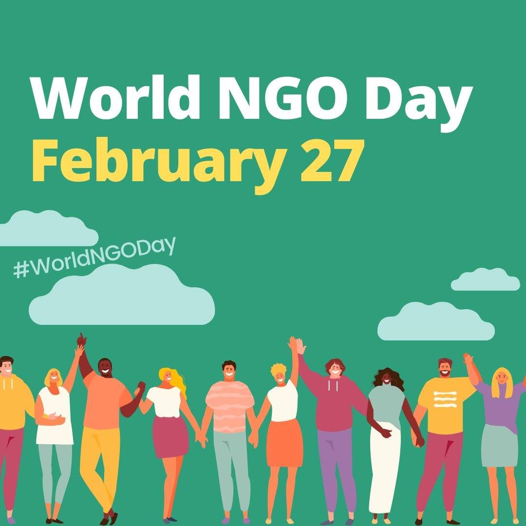 SakshiG028's tweet photo. Let's all take a moment to appreciate the heroes who are a part of the NGOs and give their best in the fight against social injustice and provide justice to the socially oppressed. Wishing everybody a very Happy World NGO Day. #WNDMyK #WorldNGODay #NGO #27Feb @MyKartavya https://t.co/qxY57QSEFy