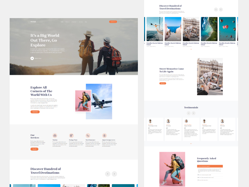 Untree_co's tweet image. 👋 New Template!
Sterial — Free #Bootstrap 5 Template for Travel Agency Websites

Free Download 👉 bit.ly/3JWzkdS
Demo 👉 bit.ly/3hmGCeJ

Day51 of #100DaysOfCode #HTML #CSS #jquery #js #javascript #Website #Webdesign #HTML5 #CSS3 Created by @Untree_co