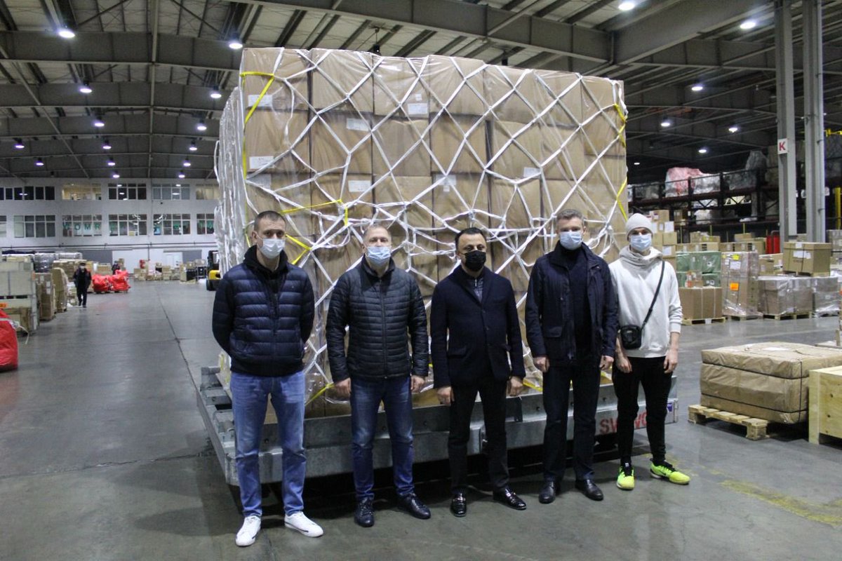 🇺🇦почала отримувати з 🇦🇿 вкрай важливу для нас гумдопомогу: здійснено поставку медикаментів та медобладнання для потреб постраждалих у результаті збройної агресії РФ. Щиро дякуємо дружньому Азербайджану за практичну підтримку України!
#Україна #Azərbaycan #Dostluq