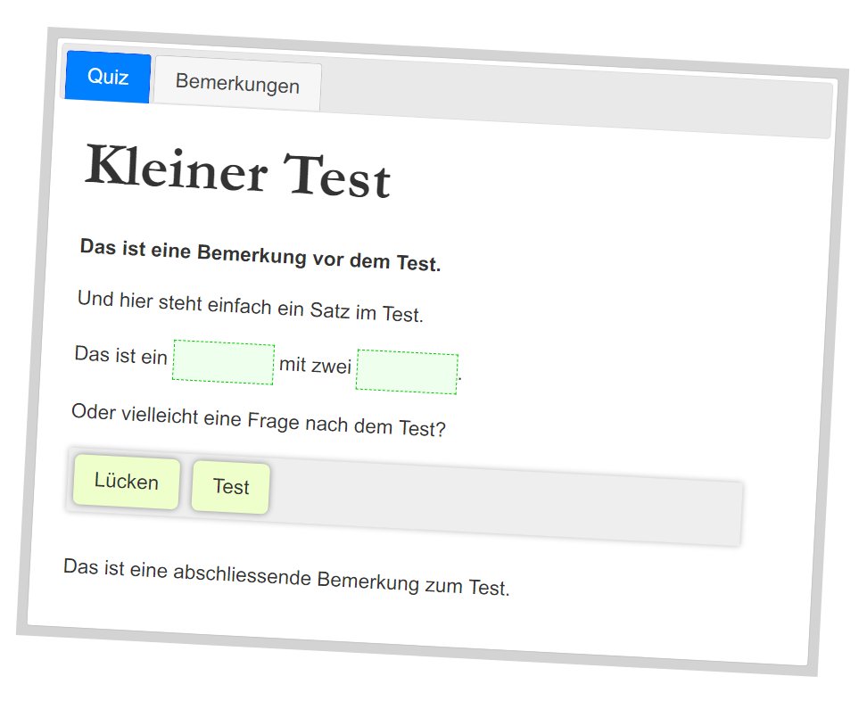 Das kann man auch mit #Moodle machen. Bei entsprechender Vorbereitung durch den Administrator und installiertem Generico-Filter geht das auch ganz ohne Programmierkenntnisse. #moodlebande