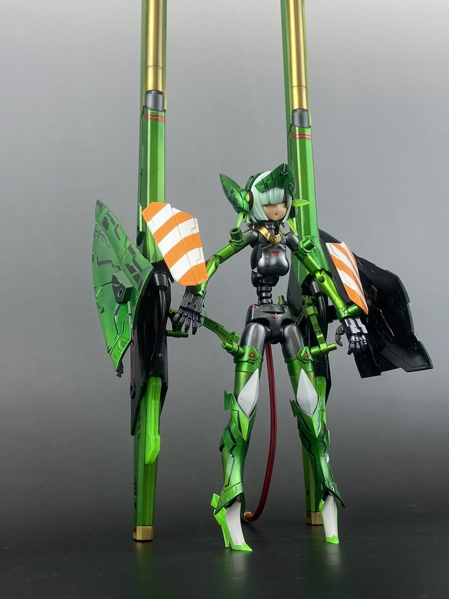 2022年5作目 バレットナイツ ランチャー ツインタワー 完成しました