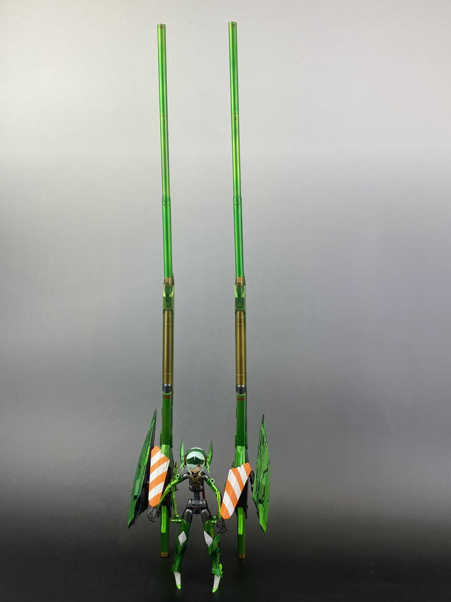 2022年5作目 バレットナイツ ランチャー ツインタワー 完成しました