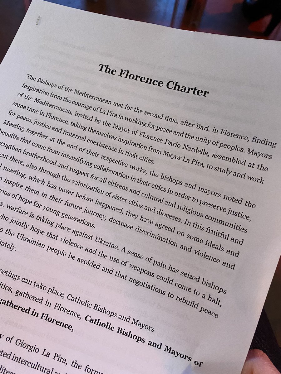 Una grande conclusione per il Florence Mediterranean Mayors Forum con gli interventi dei sindaci di Atene, Gerusalemme e Istanbul <a href="/DarioNardella/">Dario Nardella</a>