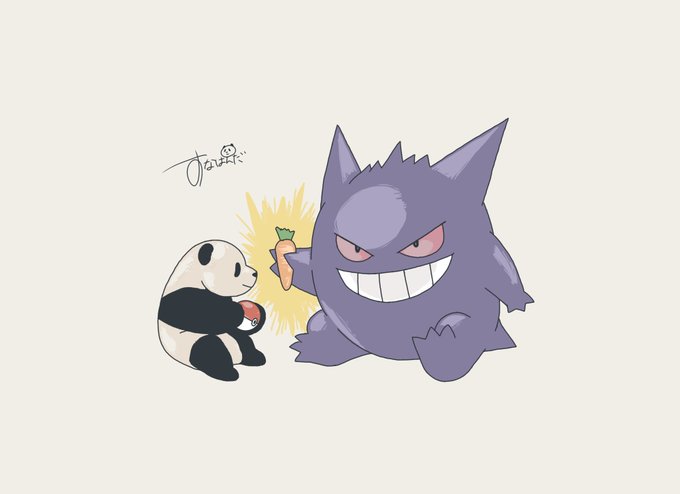 人気提案ポケモン ポケットモンスター ゲンガー 手描き イラスト アート 写真 ハンドメイド 57 222 Hafryat Com