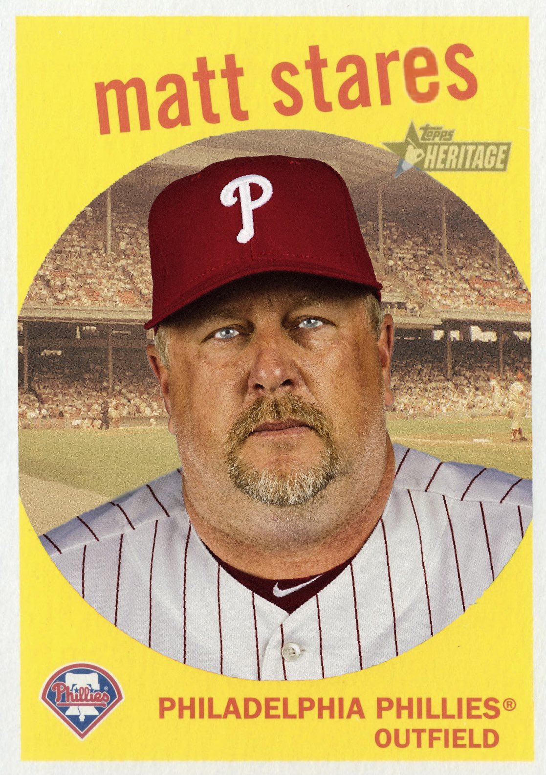 Happy birthday legend Matt Stairs!

He s looking through you. 
