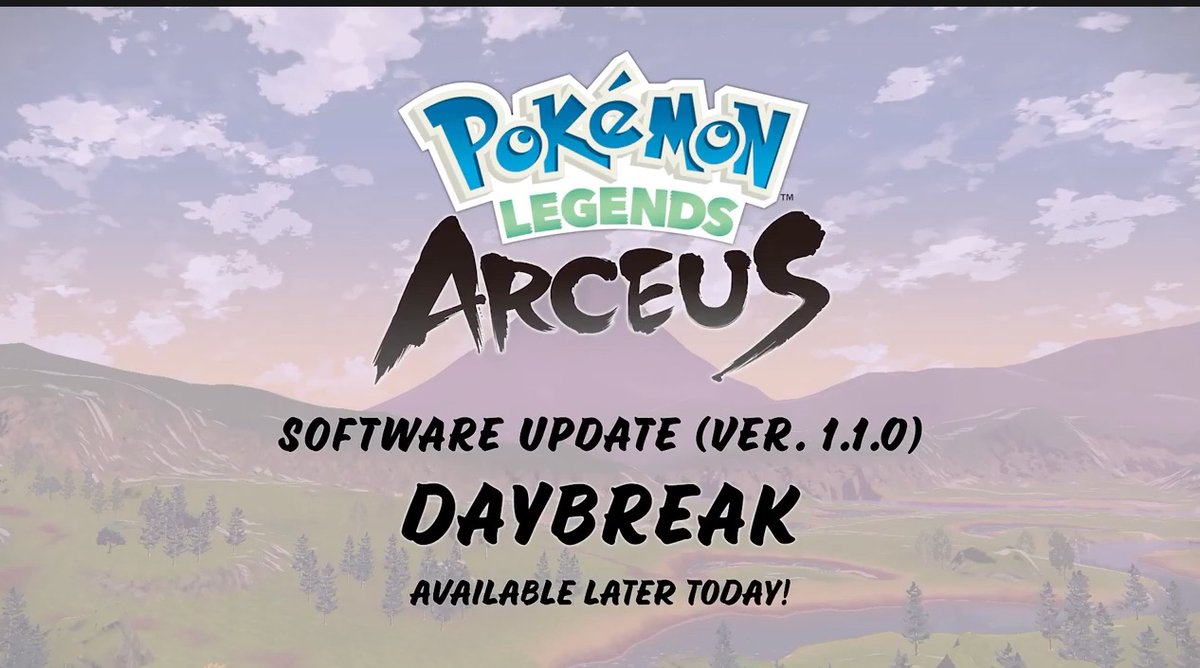 Pokémon Legends: Arceus, Software