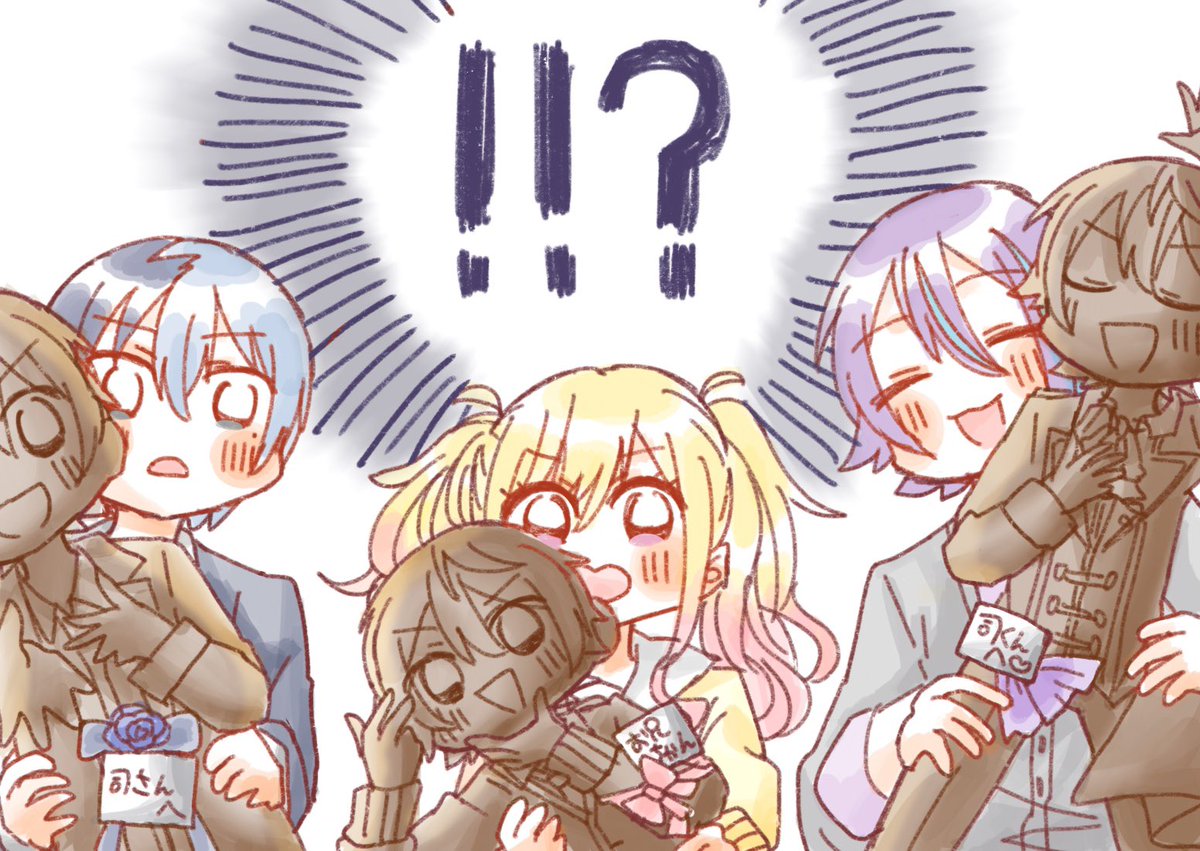 #今月描いた絵を晒す
お気に入り4枚🥰 