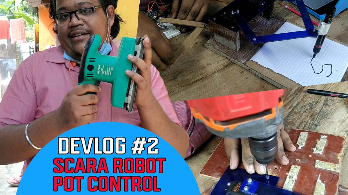 BoseProgrammer's tweet image. SCARA POT Control | SCARA Robot Development | DEVLOG #2 youtu.be/Vu9ccM2NFPc via @YouTube 
#Robotics #vlog #scararobot #scara #robots