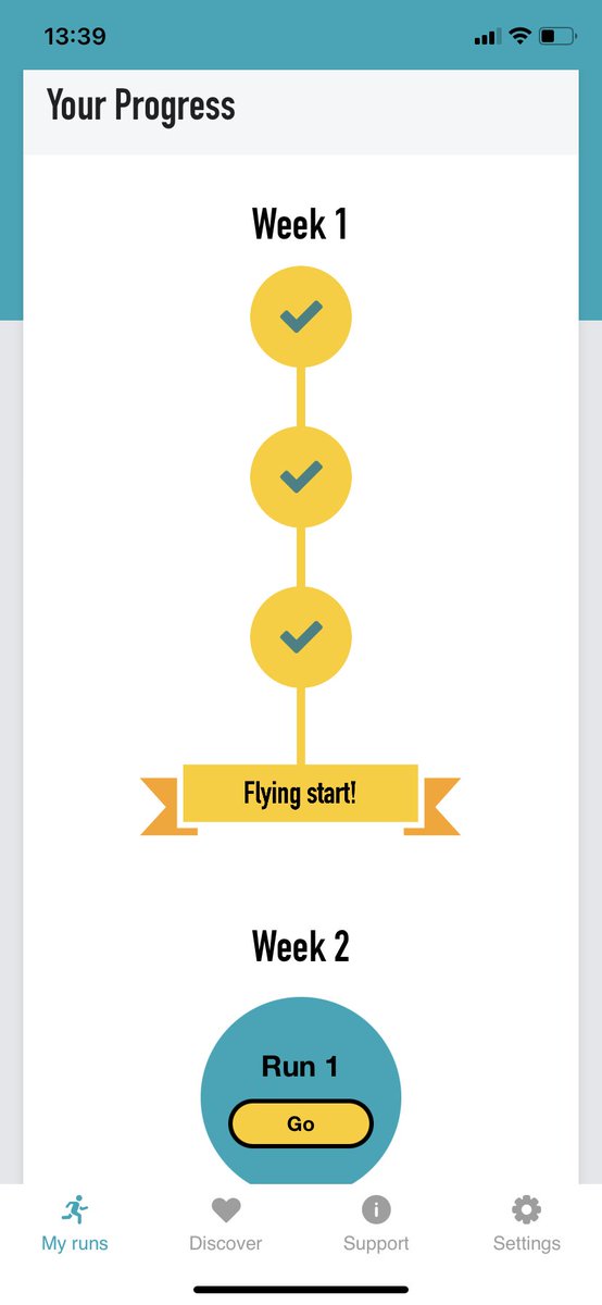 SarahCarringto3's tweet photo. Week 1 done …. Again 🤦🏻‍♀️😂 #c25k #fairweatherrunner https://t.co/Irngi1pZZN