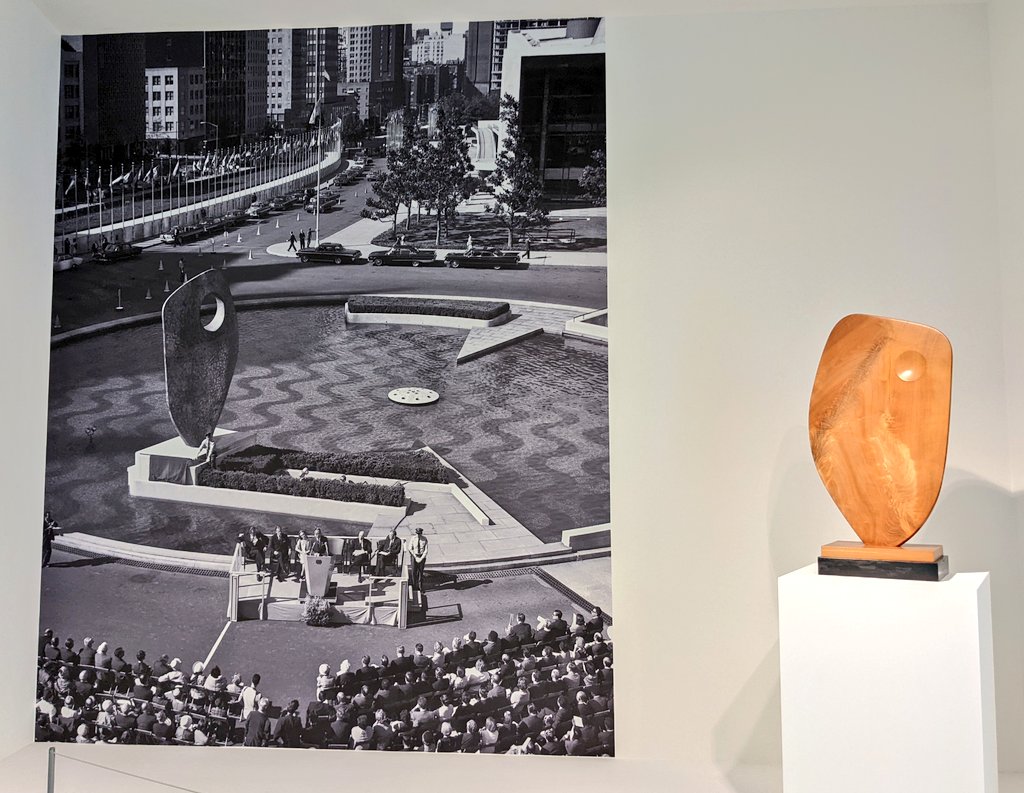 'Culture means the affirmation of life. There can be no true culture while we make stock-piles of nuclear weapons- they are the negation of life.' 
- 1961, co-authored by Barbara Hepworth.
Heartbreaking this week of all weeks, from the beautiful retrospective <a href="/HepworthGallery/">The Hepworth Wakefield</a>