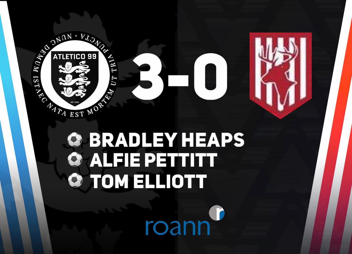 A comfortable morning sees Atleti get 3 points with 3 goals, and another clean sheet. The first half saw <a href="/bradleyheaps1/">brad</a> open the scoring with a fine finish, and <a href="/alfiepettitt/">AP</a> yet again getting on the score sheet from left-back. @tom_elliott14 capped the display in the second 45.