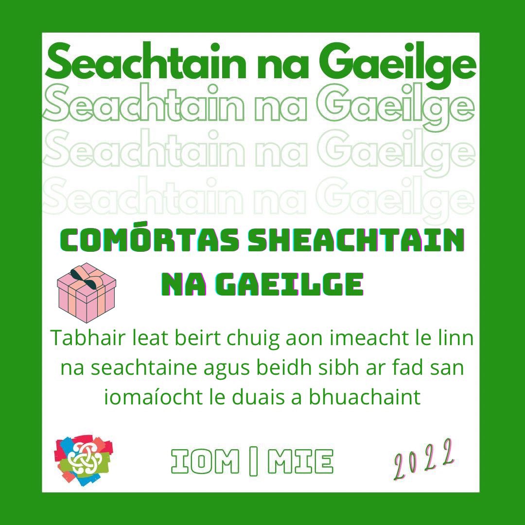 Beidh comórtas á reachtáil againn ó Luan go Déardaoin le linn SnaG, níl ort ach beirt a thabhairt leat chuig aon imeacht agus beidh an triúr agaibh san iomaíocht le ceann de na 4 dhuais atá againn a bhuachaint an lá sin 🥳
