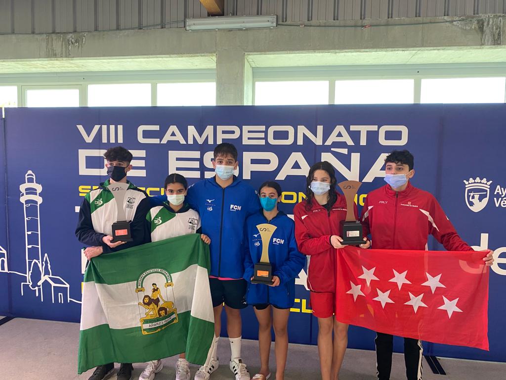 Campions i campiones del Campionat Espanya Aleví Escolar de #natació 🏊‍♀️ 🏊‍♂️

🏆 🏊‍♂️🏊‍♀️
🥇 🏊‍♀️
🥈🏊‍♂️

Enhorabona a totes i tots per aquest nou èxit de la #nataciócatalana 🔥