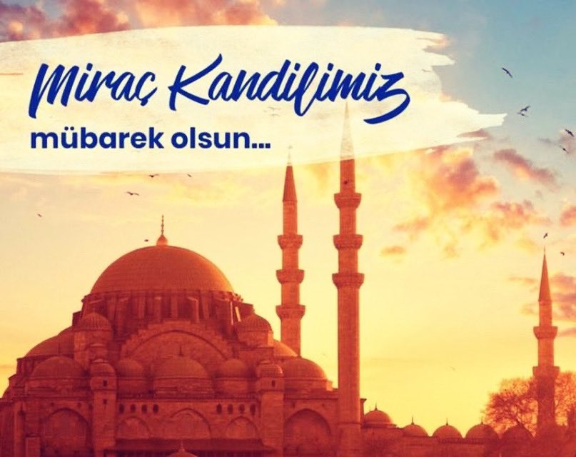 CHADKUMSAL's tweet photo. Miraç Kandilimizi Kutlar, Bu Mübarek Gecede Rabbimizin Rızasına Kavuşmayı Temenni Ederim. #KandilimizMübarekOlsun https://t.co/sPEqvnopse