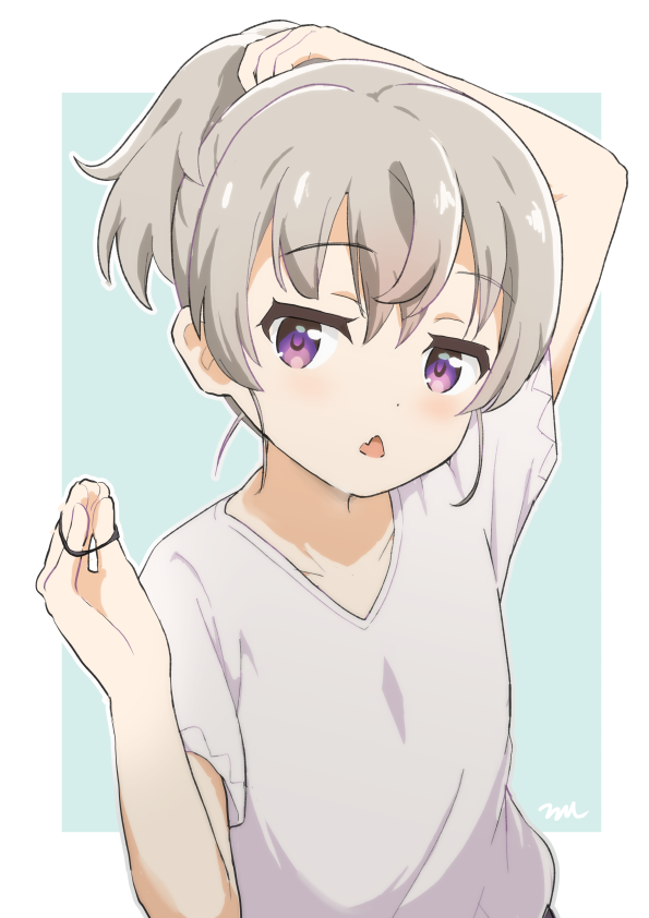 涼風青葉 「#今月描いた絵を晒す 」|ろっと🔺ぼ虹本委託中のイラスト