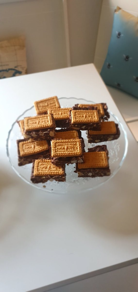 It's the boys birthday so we need malted milk tiffin
