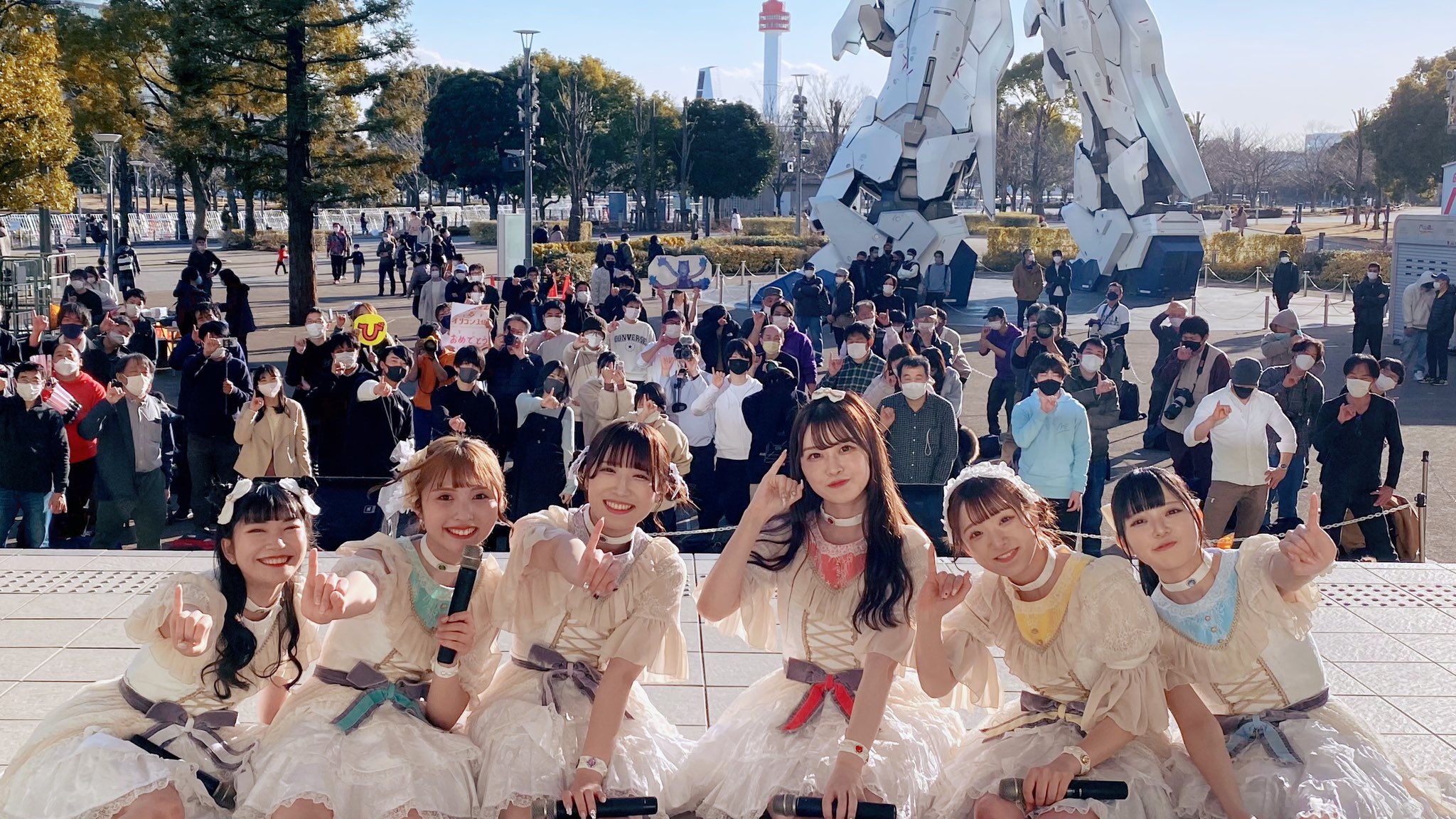 メイビーme ダイバーシティ東京 プラザ フェスティバル広場ありがとうございました 3 27に下北沢のシャングリラにて ワンマンライブ Be With You があります パワーアップしたメイバーme ぜひ見に来てください よろしくお願いします T