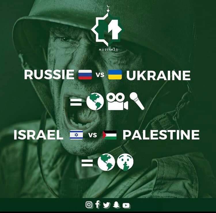 The world gets united against Russia because they inavde non Muslim country they get paralyzed when it comes to Muslim world nd its a lesson for Muslim world too. Maybe some day the woke up from the sleep #UkraineRussiaWar #TumSENAhoPayega #PSLFinal