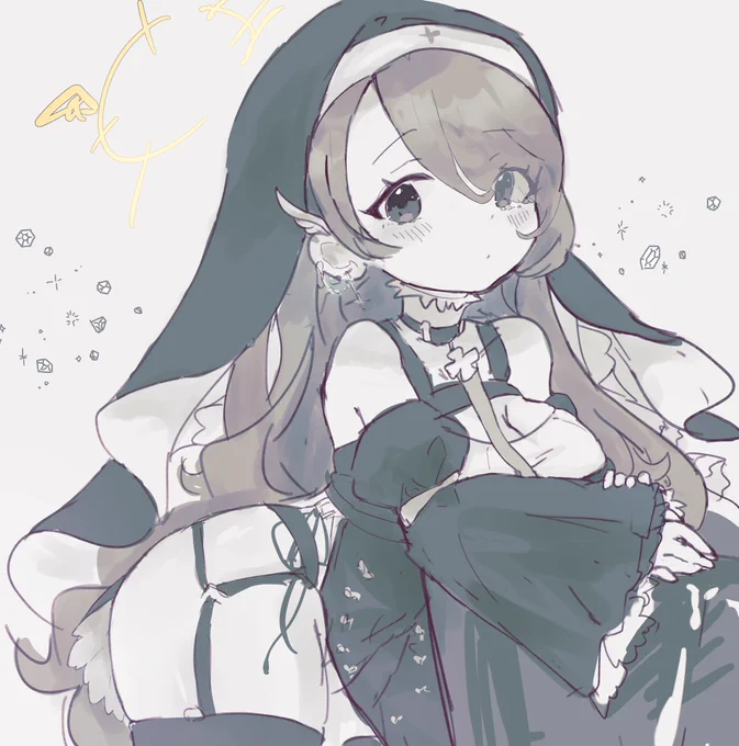 #今月描いた絵を晒そう
#ブルアカ
ハイッ!😆 