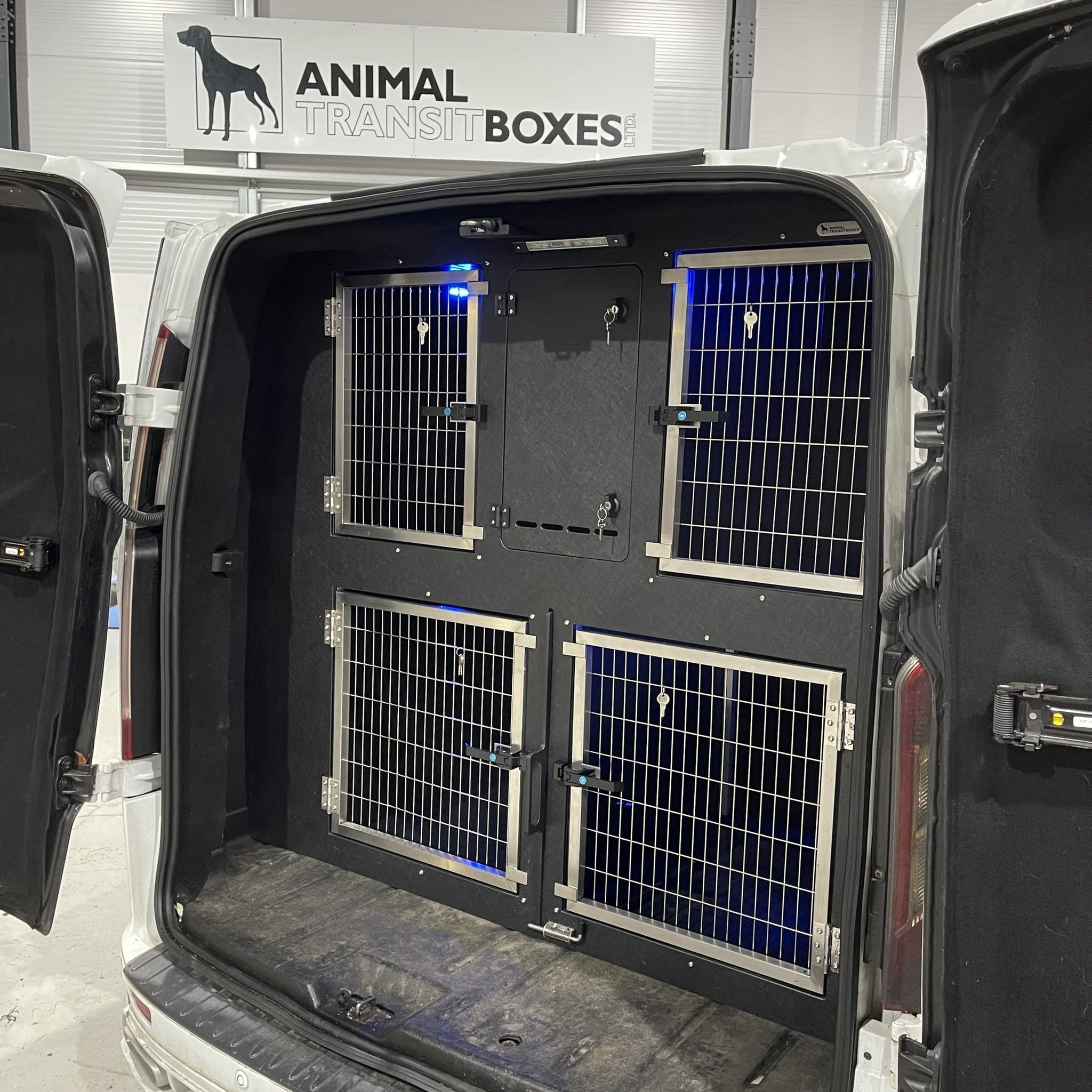 Dog transit best sale cages