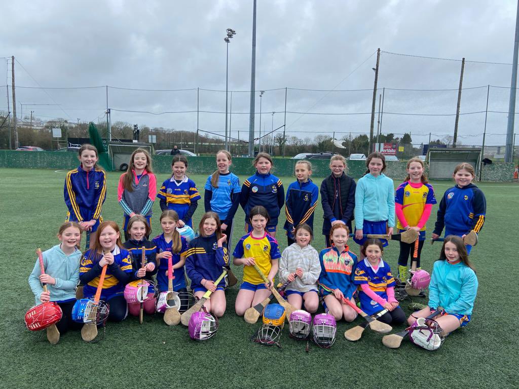 It was so good to be back camogie training yesterday. Well done to all who dusted off the gear this morning. Thanks for Richard O’ Farrell for sponsoring the wall balls so our girls can practice their shots in this great facility in our club!