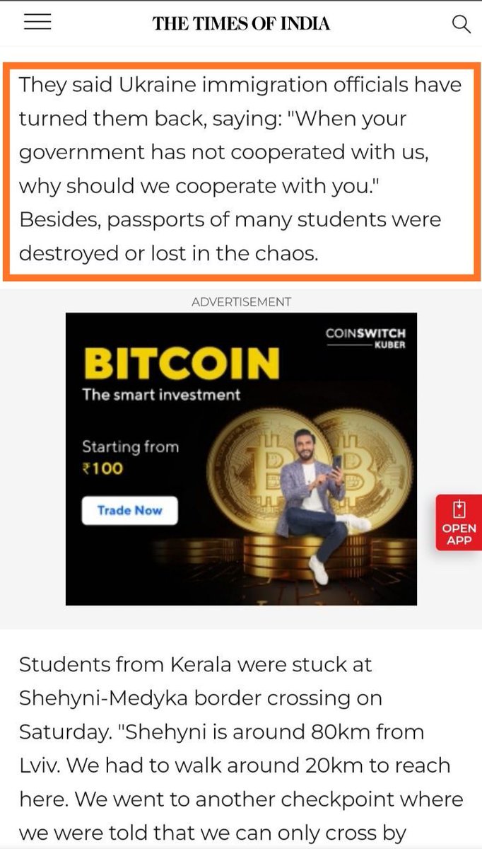 #indianstudentsinukraine
#indianstudents  alleged that Ukraine officials have turned them back & hostaging saying 'When your Indian govt has not cooperated with us, why should we cooperate with you'

US, UK ditched Ukraine that's ok but #India isn't cooperating

 #invitingtrouble