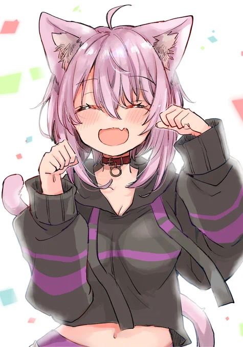 ねこちゃんを描きたい月だった🐈

 #今月描いた絵を晒そう 
