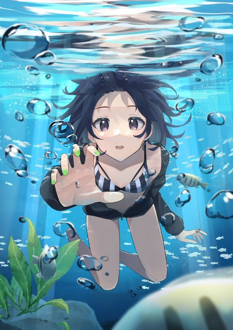 ブクブク.。o○ 