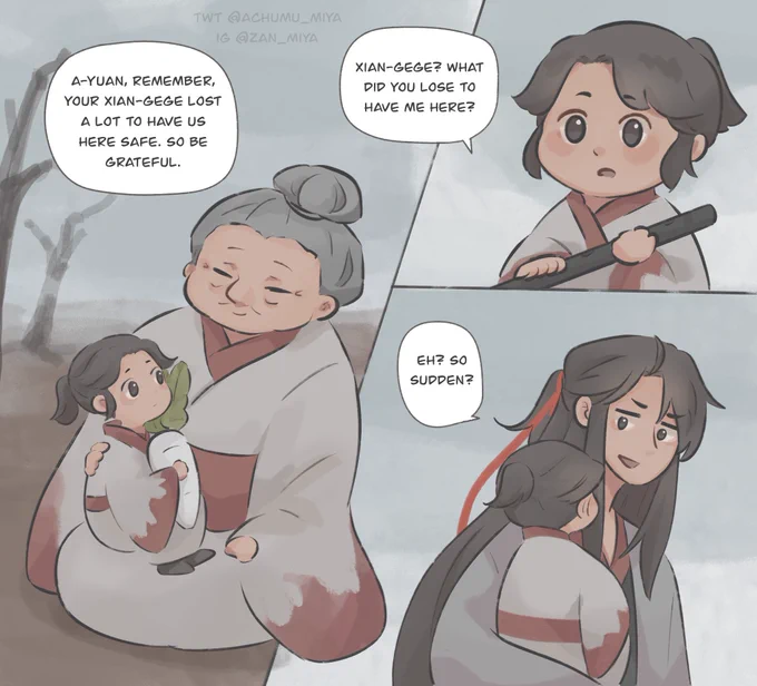 in a-yuan's eyes, his xian-gege is always strong and beautiful

 #dadxianweek #mdzs #wwx 