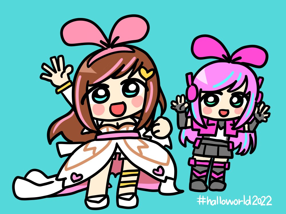 Podytl's tweet image. Want to hear again &quot;Hello&quot; 　
#キズナアイ #helloworld2022 #きずなーぽすと