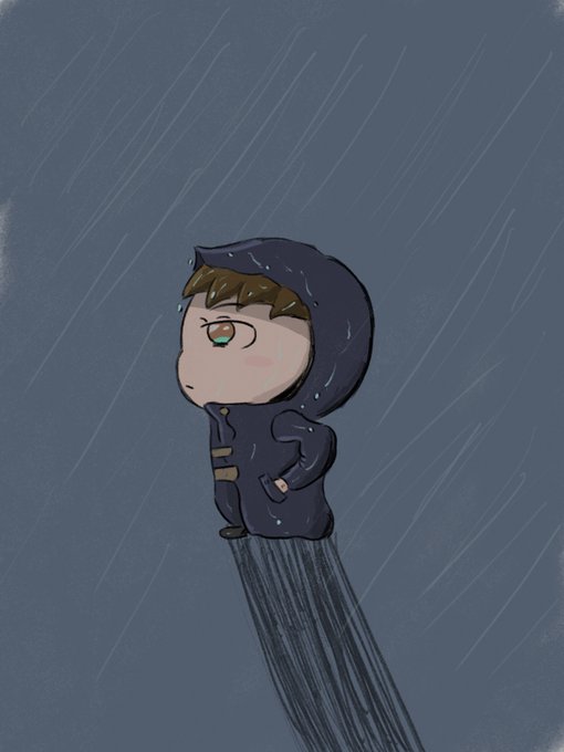 雨に打たれてのtwitterイラスト検索結果