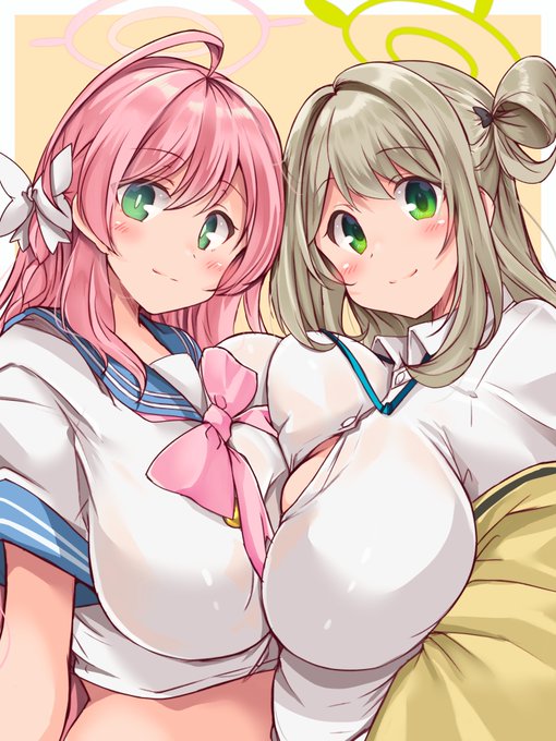 ハナコとノノミのちちあわせ
僕の好きなブルアカキャラ 