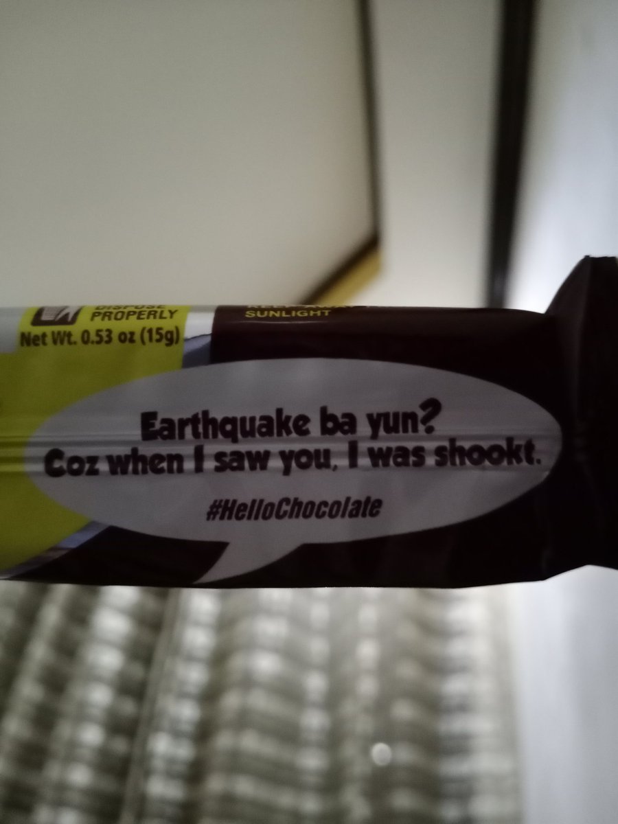 jeannejsh_26's tweet photo. Earthquake ka ba donghyun? Coz when I watched you perf. earlier. I was SHOOKT 
#HelloChocolate beke nemen https://t.co/zoig8NoORa