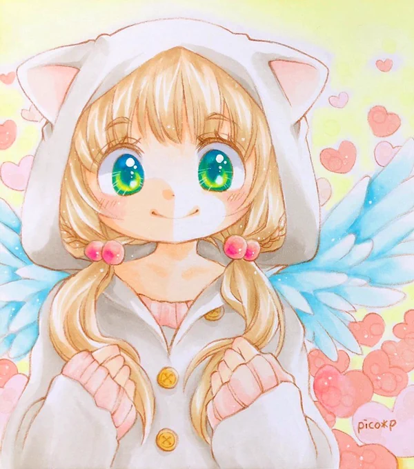 #今月描いた絵を晒そう
新しいうちの子が生まれた月でしたヽ('▽`)/💕❤️ 