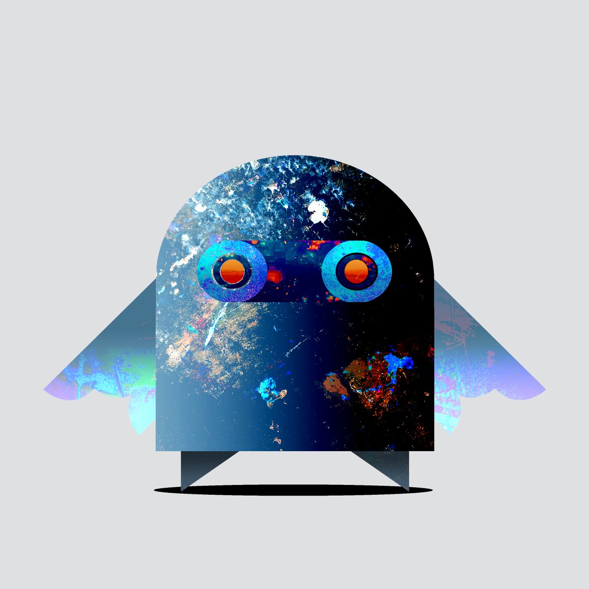 staxxnft's tweet photo. The Division STAXX are taking flight! A galaxy exists inside this STAXX with such stunning textures and opalescent eyes... ✨💎 https://t.co/RuYpwGSzN9