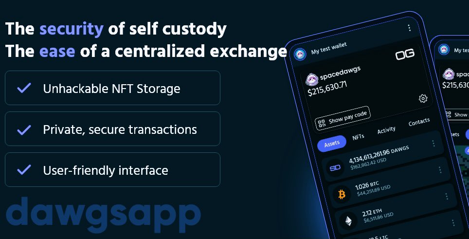 spacedawgstoken's tweet photo. These are not marketing scare tactics. This is the unfortunate reality we are living in today.

If you don’t have your crypto in off chain cold storage you do not really have control of it.

SpaceDawgs #DeFi platform with DawgsApp allows for 100% self custody.
#Dawgs #SpaceDawgs https://t.co/a53OxIXEAQ
