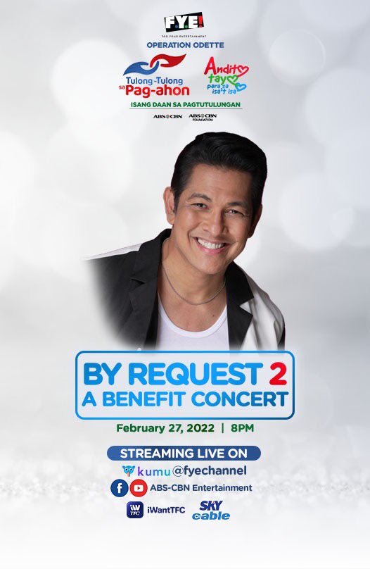 ASAPOfficial's tweet image. Kapamilya, sali na sa kantahan at tulungan kasama si Mr. Pure Energy, Gary Valenciano sa #ByRequest2!

WATCH HERE:
YT: youtu.be/NVc4Gy5ipqg

FB: facebook.com/ABSCBNnetwork/…